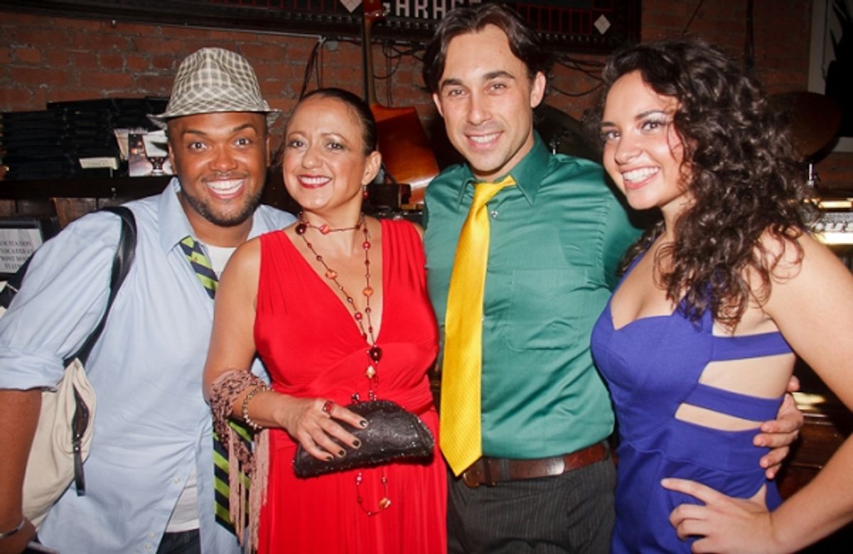 Frank Viveros, Natalie Toro, Ryan Duncan, and Virginia Cavaliere at 