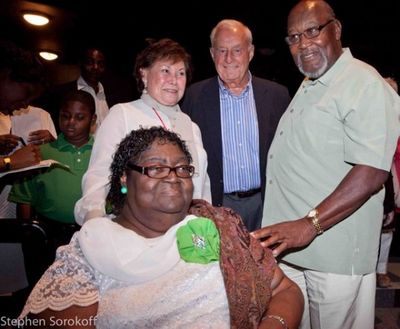 Ann Atwater , Sydell & Lee Blatt (Sponsors), Bill Riddick Photo