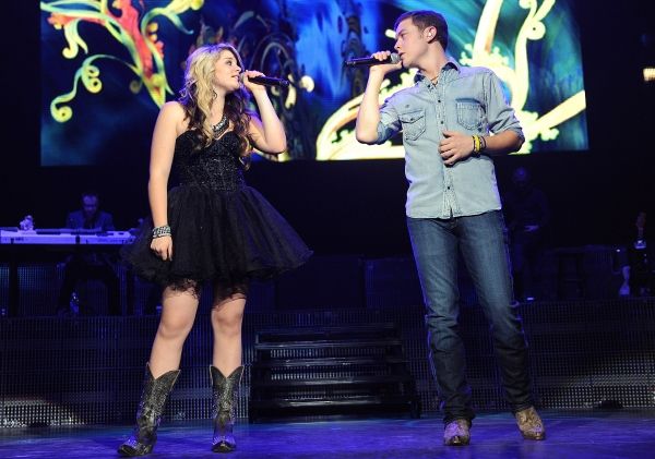 Scotty McCreery and Lauren Alaina Photo