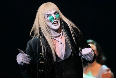 The actor Matthew McKenna as Riff Raff performs during the photo rehearsal of the mus Photo