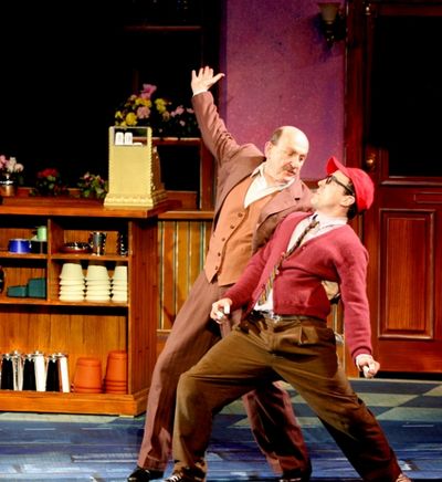 Raye Birk and Rob McClure  Photo