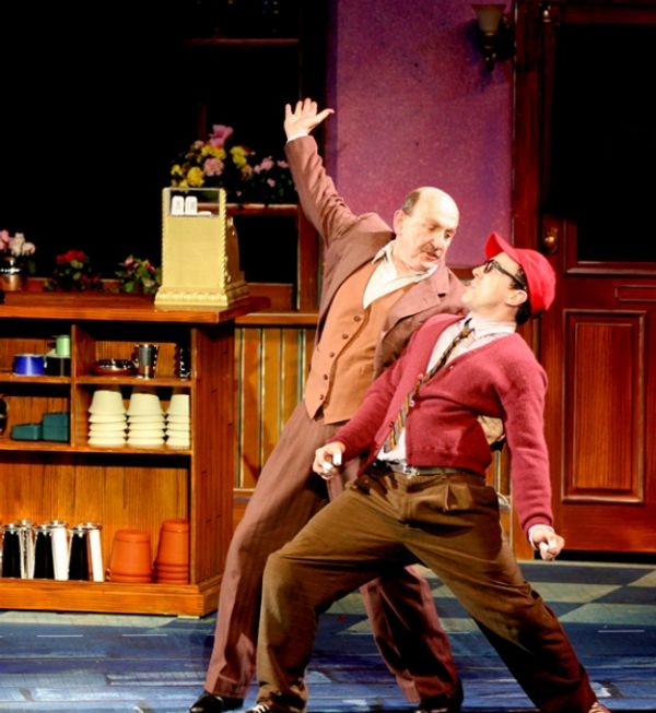 Raye Birk and Rob McClure  Photo