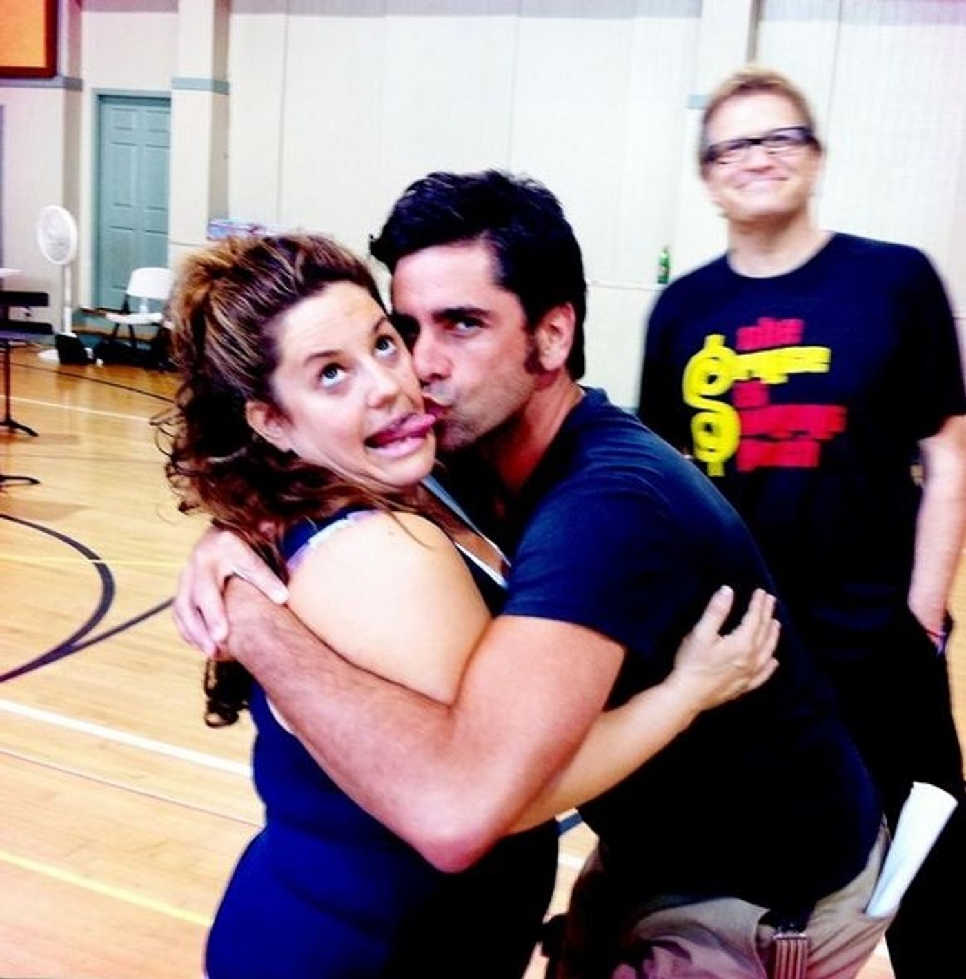 Photo Flash: Stamos, Winokur, Carey in Rehearsal for HAIRSPRAY!  Image
