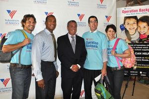 Barry Wood, Mike Woods, Mitchell Grant, Sandy Crystal and Paige Davis Photo