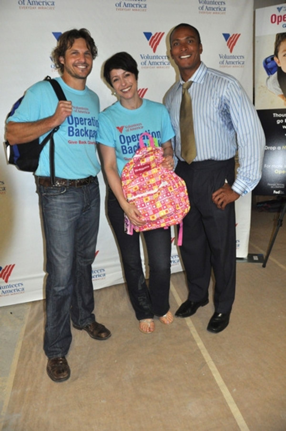 Barry Wood, Paige Davis and Barry Woods at 