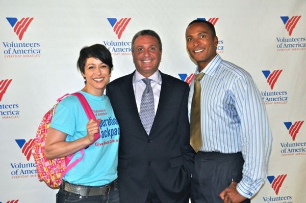 Paige Davis, Mitchell Grant and Mike Woods Photo