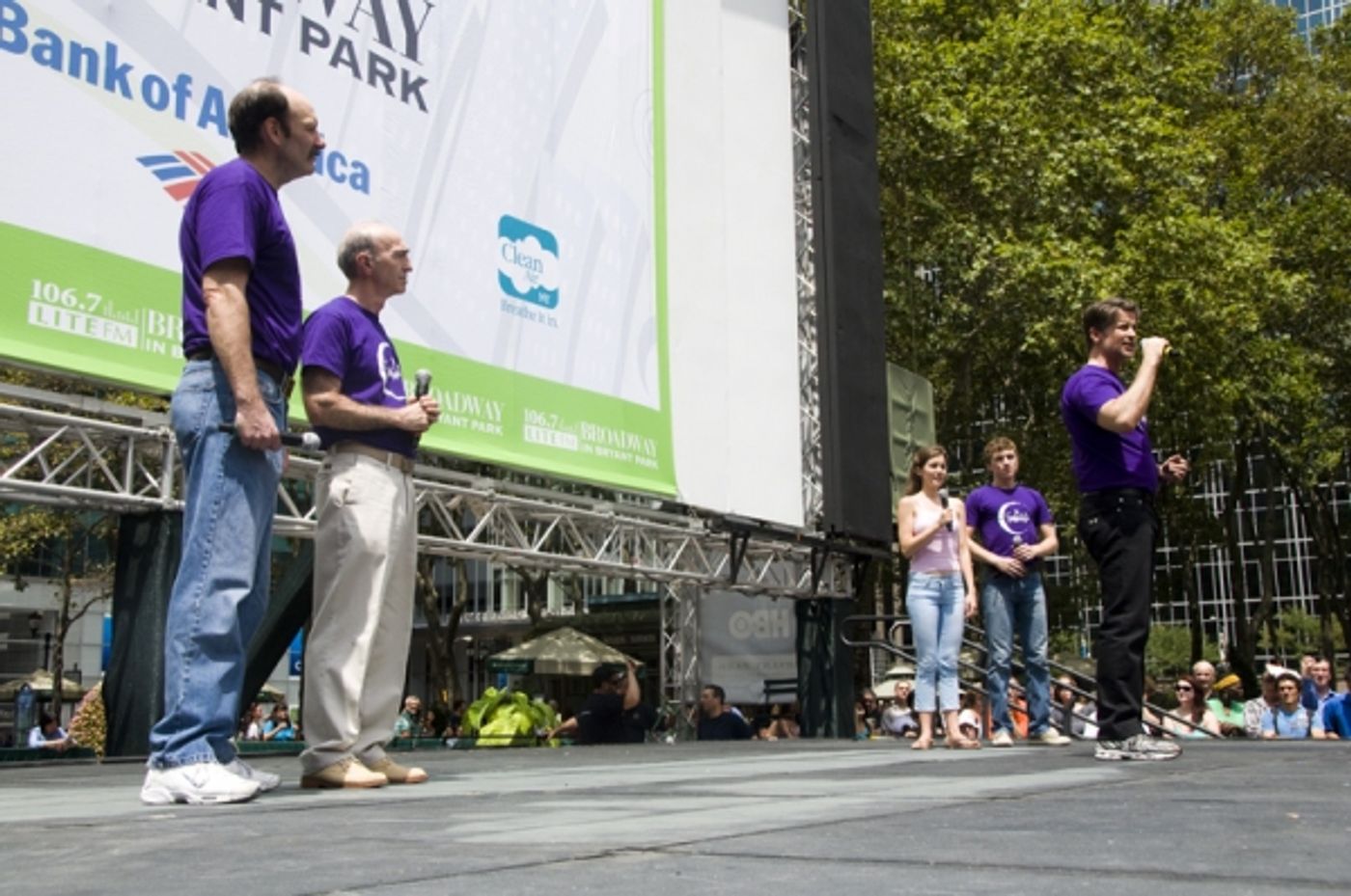 Photo Coverage: HAIR, ANYTHING GOES, PHANTOM & More Play Broadway in Bryant Park! Photo Coverage: HAIR, ANYTHING GOES, PHANTOM & More Play Broadway in Bryant Park! Image