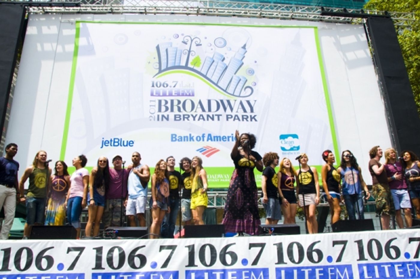 Photo Coverage: HAIR, ANYTHING GOES, PHANTOM & More Play Broadway in Bryant Park! Photo Coverage: HAIR, ANYTHING GOES, PHANTOM & More Play Broadway in Bryant Park! Image