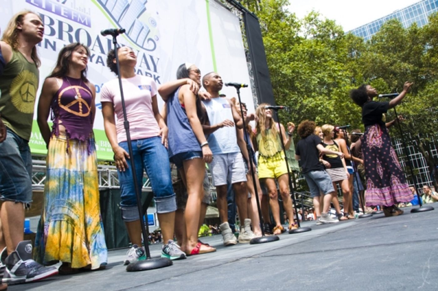 Photo Coverage: HAIR, ANYTHING GOES, PHANTOM & More Play Broadway in Bryant Park! Photo Coverage: HAIR, ANYTHING GOES, PHANTOM & More Play Broadway in Bryant Park! Image