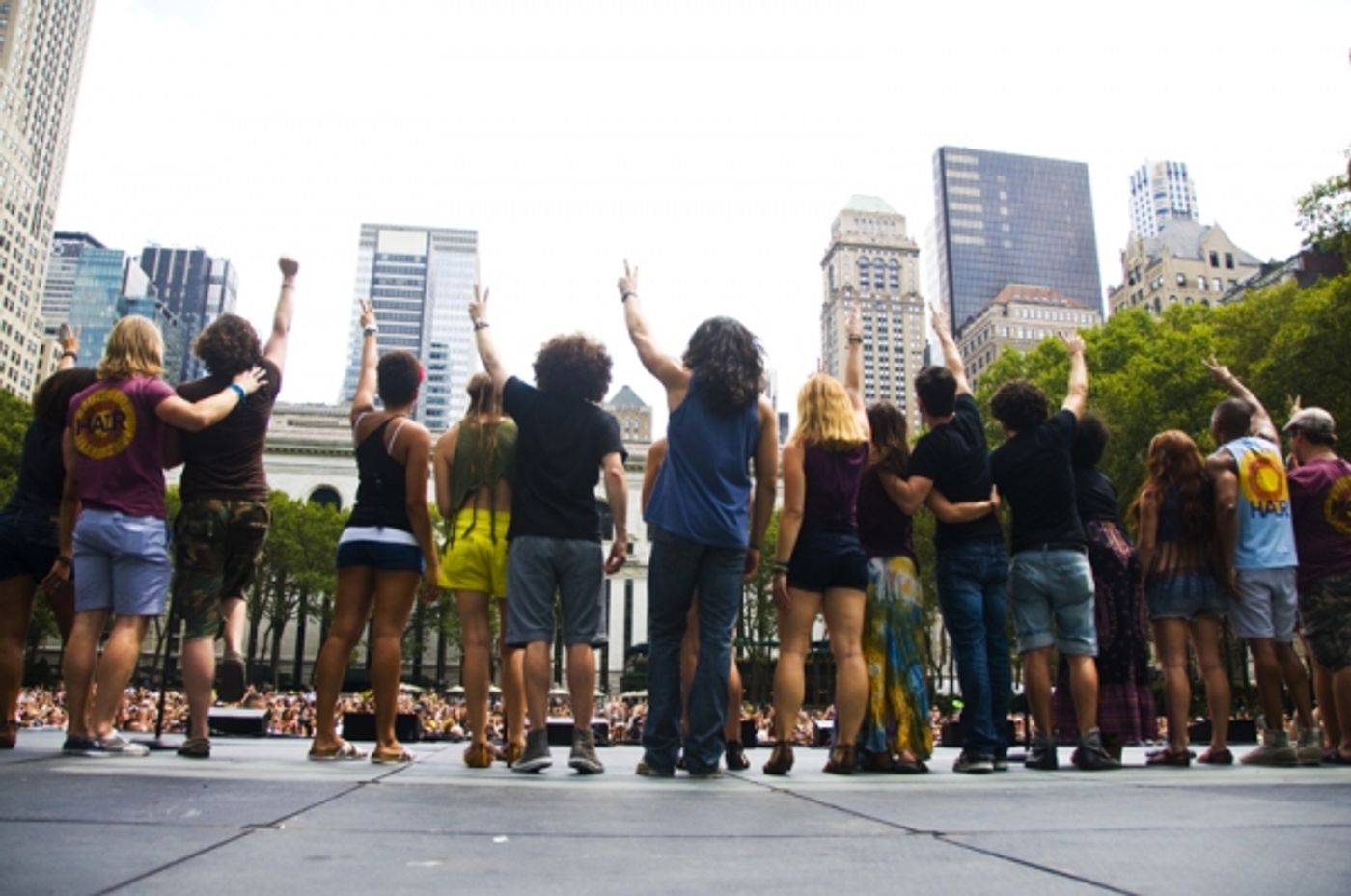 Photo Coverage: HAIR, ANYTHING GOES, PHANTOM & More Play Broadway in Bryant Park! Photo Coverage: HAIR, ANYTHING GOES, PHANTOM & More Play Broadway in Bryant Park! Image