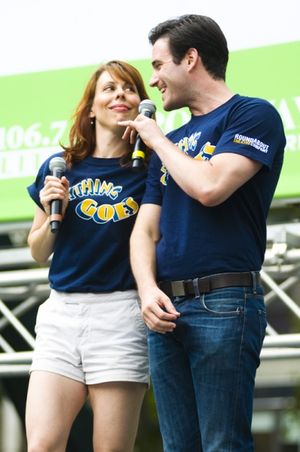 Tari Kelly & Colin Donnell @ BroadwayWorld Tari Kelly & Colin Donnell Photo