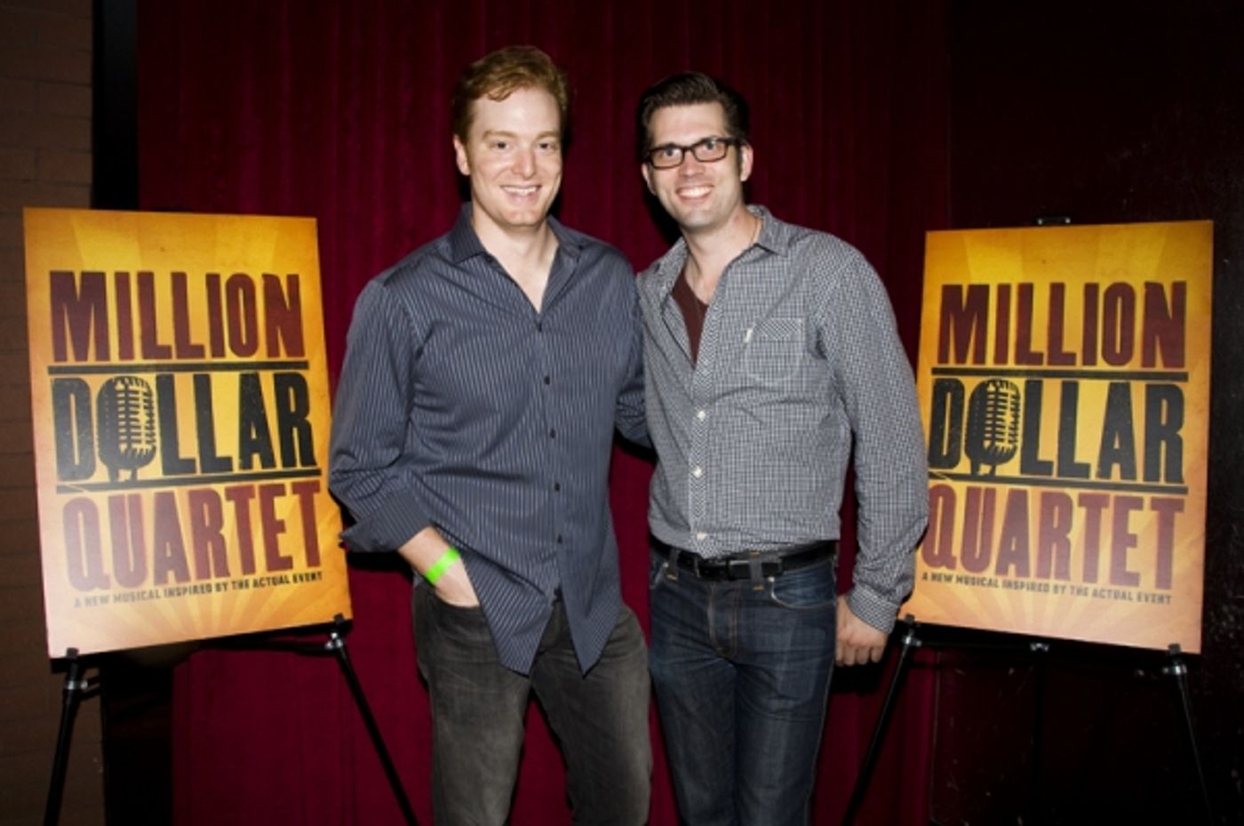 Photo Coverage: MILLION DOLLAR QUARTET Re-opens at New World Stages Photo Coverage: MILLION DOLLAR QUARTET Re-opens at New World Stages Image