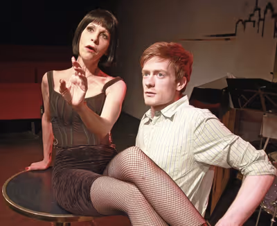 Ellen Greene and Benedict Salter Photo