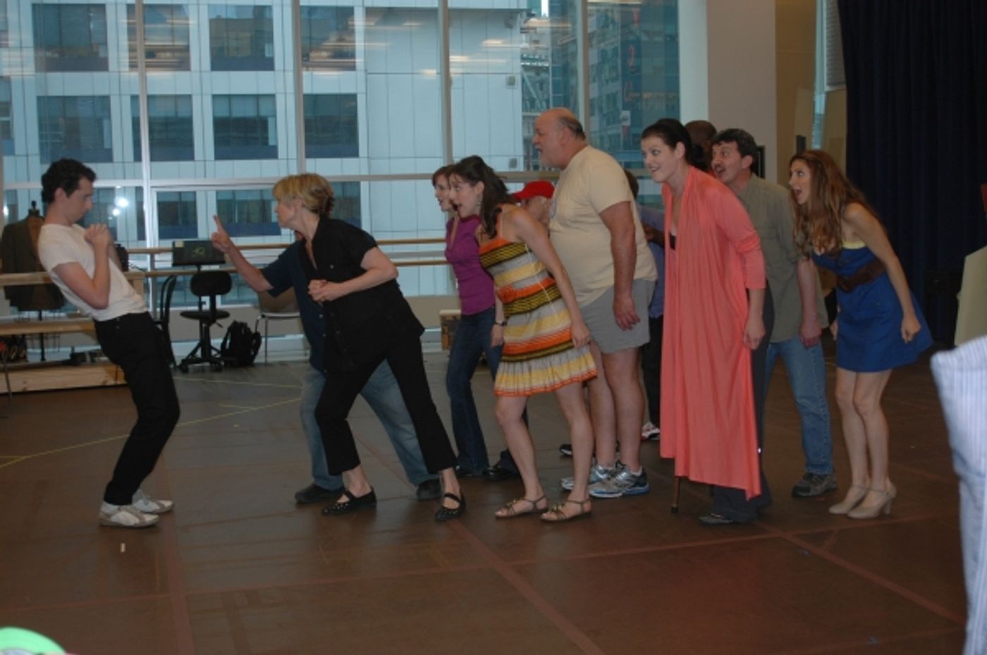 Photo Flash: In Rehearsal with ENTER LAUGHING  Image