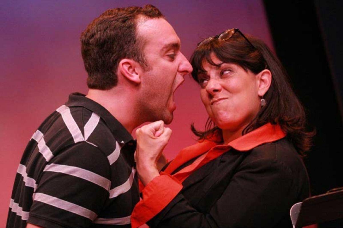 Chris Hoch and Stephanie D'Abruzzo at 