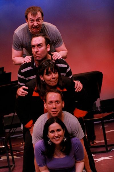 Tally Sessions, Chris Hoch, Christine Pedi, Steven Strafford and Stephanie D'Abruzzo Photo