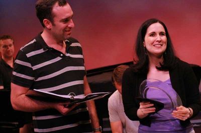 Chris Hoch and Stephanie D'Abruzzo Photo