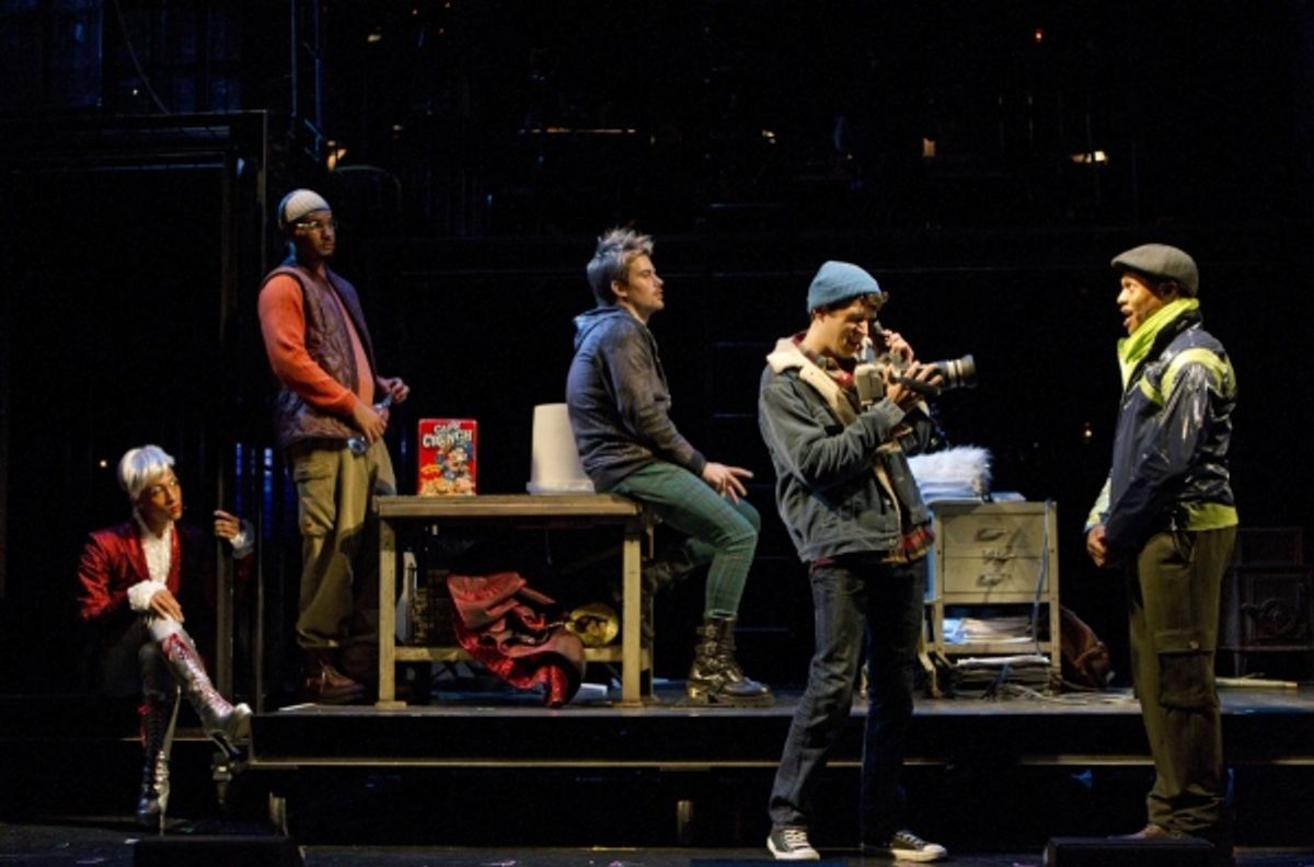 MJ Rodriguez, Nicholas Christopher, Matt Shingledecker, Adam Chanler-Berat and Ephraim Sykes
 at 