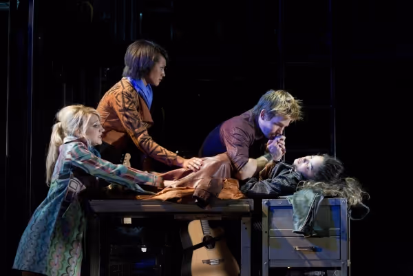 Annaleigh Ashford, Corbin Reid, Matt Shingledecker and Arianda Fernandez Photo