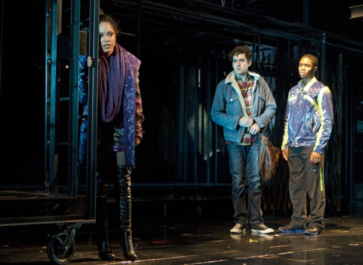 Arianda Fernandez, Adam Chanler-Berat and Ephraim Sykes at 