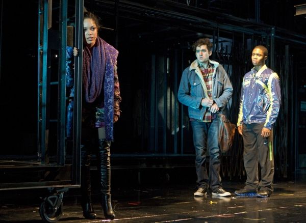 Arianda Fernandez, Adam Chanler-Berat and Ephraim Sykes Photo