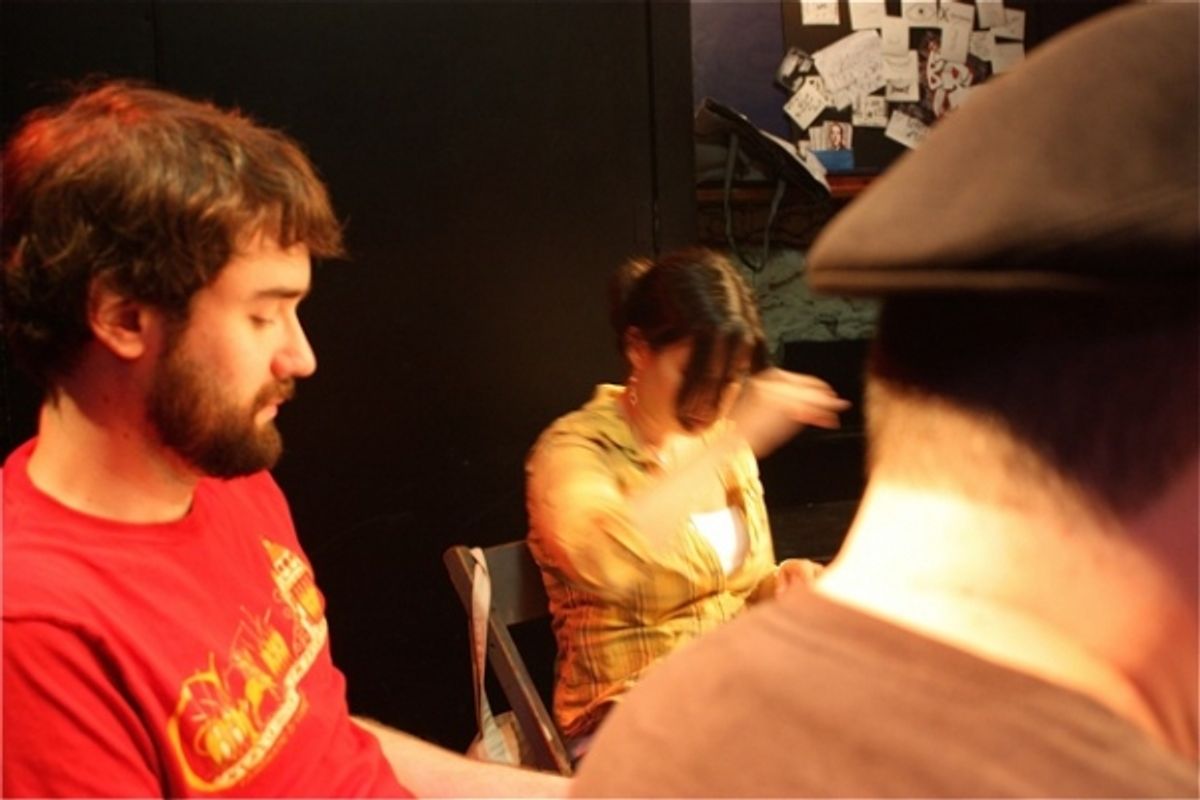 Alex Mark, Bertie Michaels, Evan Caccioppoli at 