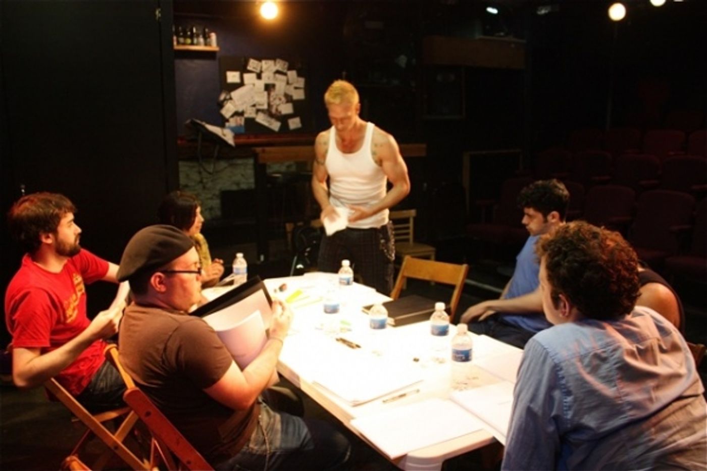 Photo Flash: In Rehearsal with Horse Trade's EIGHTYTHREE DOWN  Image