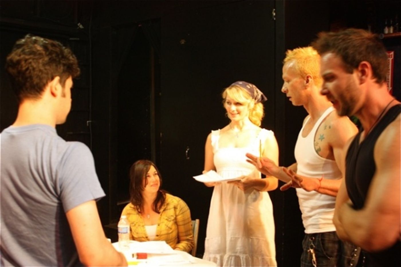 Photo Flash: In Rehearsal with Horse Trade's EIGHTYTHREE DOWN  Image