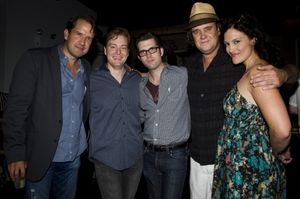 James Moye, David Abeles, Robert Britton Lyons, Lance Guest & Victoria Matlock. Photo Credit: Monica Simoes @ BroadwayWorld James Moye, David Abeles, Robert Britton Lyons, Lance Guest & Victoria Matlock. Photo Photo