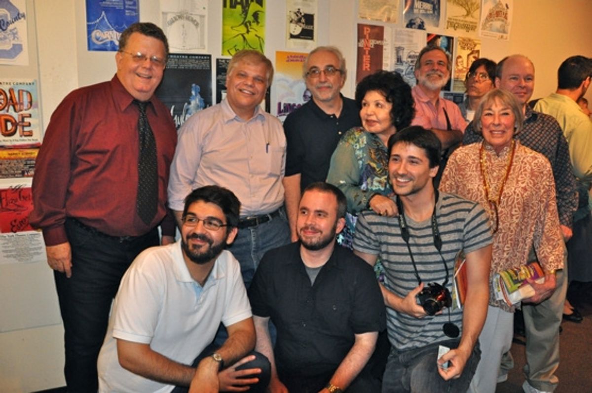 James Morgan, Mary Rodgers, Fiddle Viracola and Staff and Writers of Mad Magazine-Ryan Flanders, David Croatto, Charlie Kadau, John Ficarra, Sam Viviano, Desmond Devlin and Barry Liebmann at 