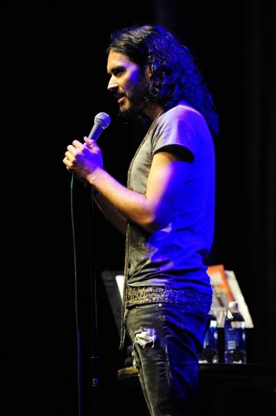 July 28, 2011. Comedian/Russell Brand performed a live show at the Chumash Casino Res Photo
