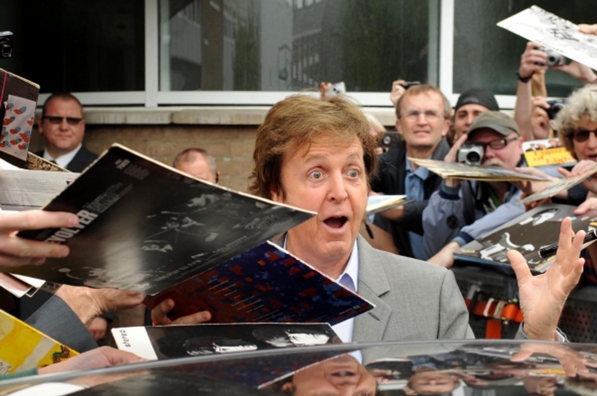 Paul McCartney  at 