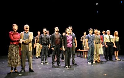Lea Salonga and the cast of ALLEGIANCE Photo