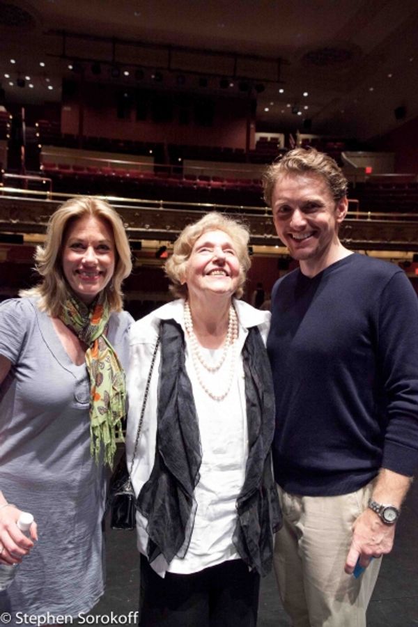 Marin Mazzie, Lola Jaffe, Jason Danieley Photo