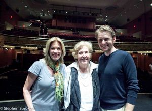 Marin Mazzie, Lola Jaffe (Founding President & Chair), Jason Danieley Photo