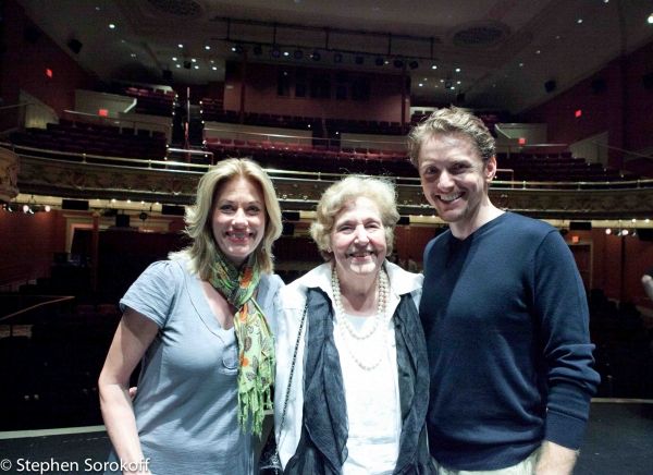 Marin Mazzie, Lola Jaffe (Founding President & Chair), Jason Danieley Photo