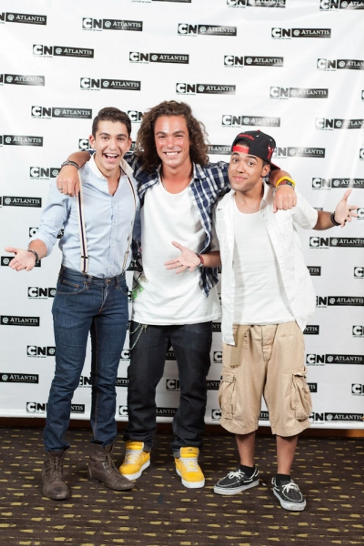 Ali Sepasyar, Jackson Rogow, CJ Manigo at 