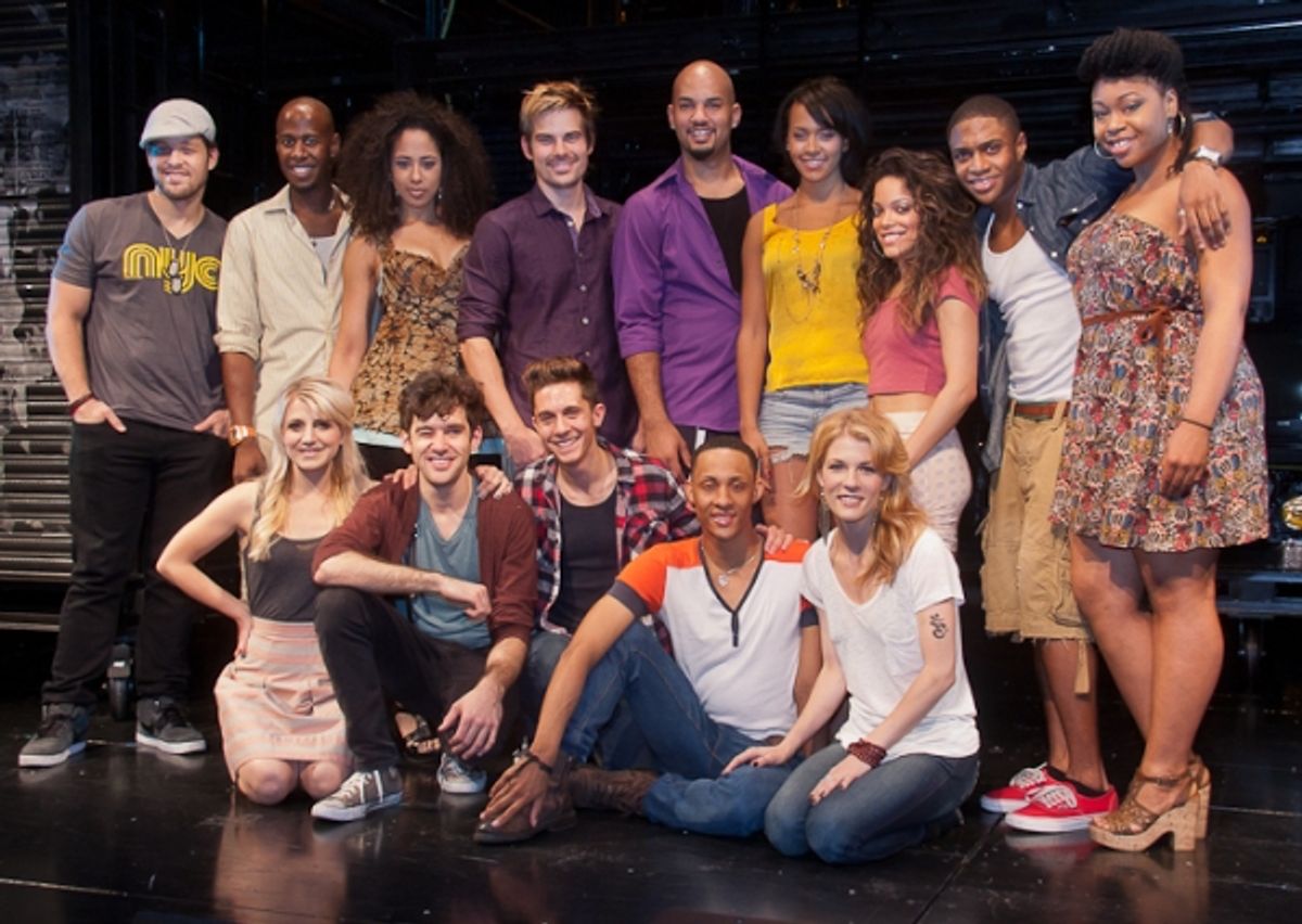 The new cast of RENT at 
