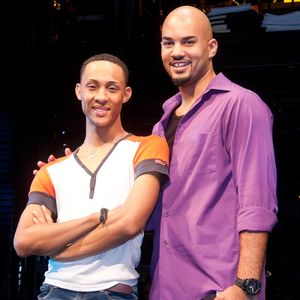 MJ Rodriguez and Nicholas Christopher Photo