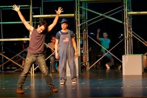 Andrew Meyer as "Ren" and Julio Gonzalez Photo