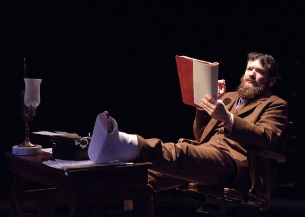 Rod Brogan as George Bernard Shaw at 