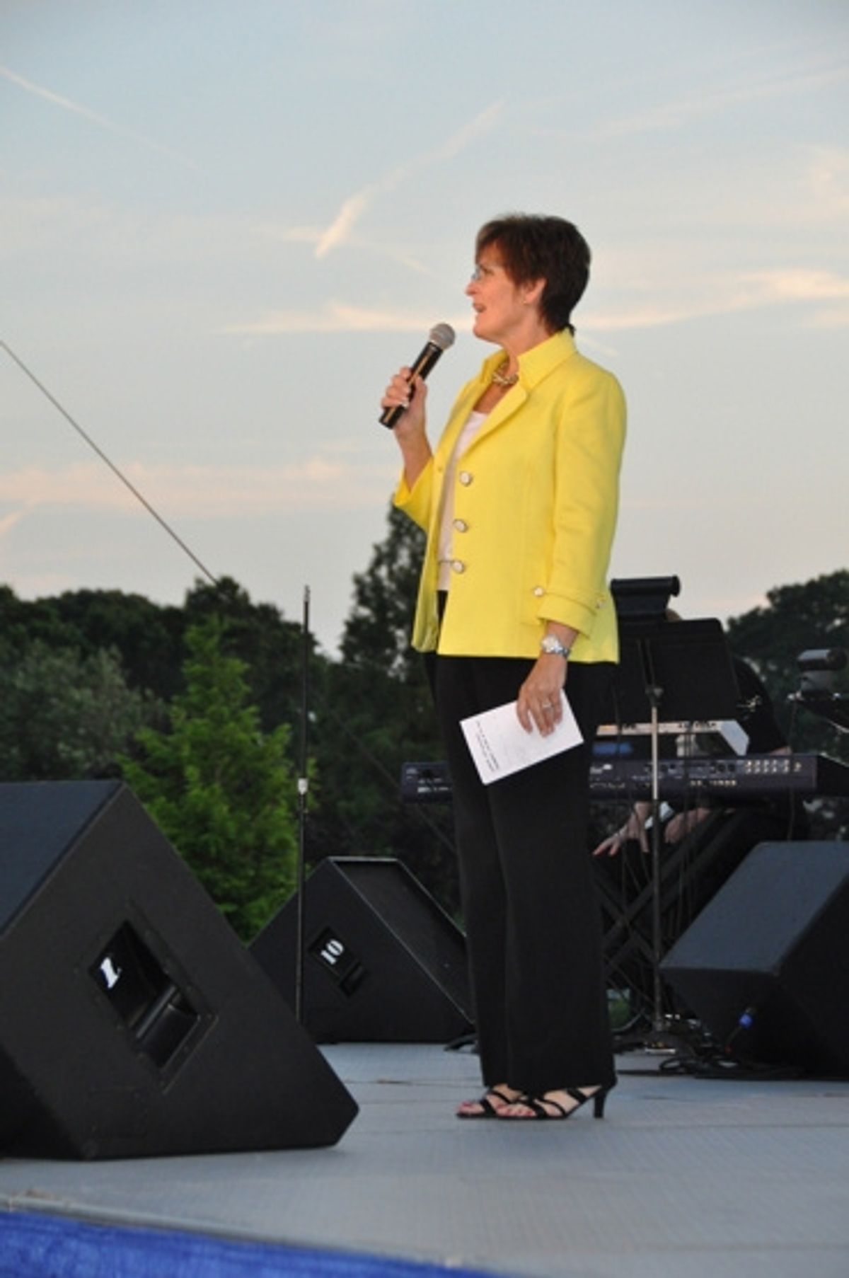 Maureen A. Fitzgerald at The NY Tenors Play Long Island