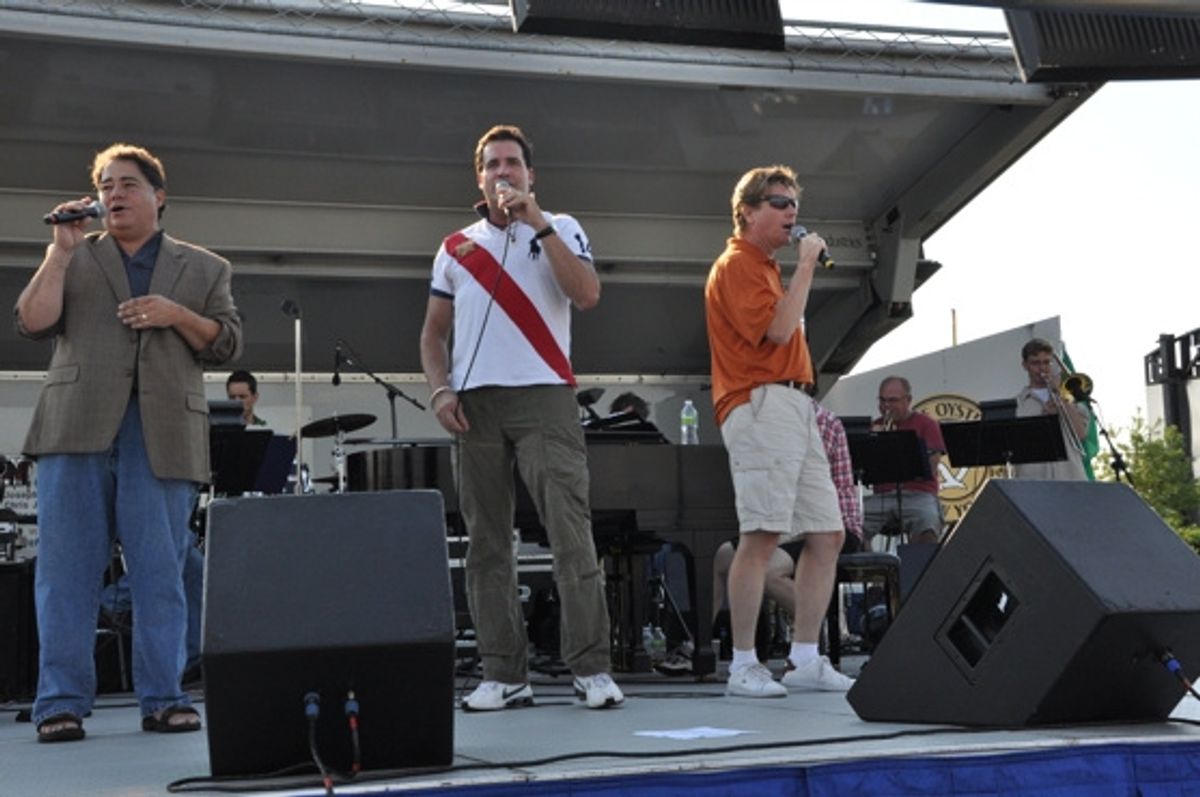 Daniel Rodriguez, Michael Amante and Andy Cooney at 