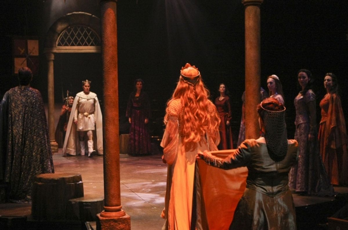 Davis Gaines, Lisa O'Hare
 at 