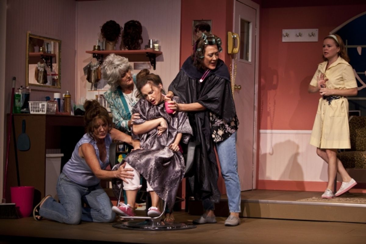 Ellen Dolan, Kate McCauley Hathaway, Meredith Riley Stewart, Karen Ziemba and Nicole Lowrance at 