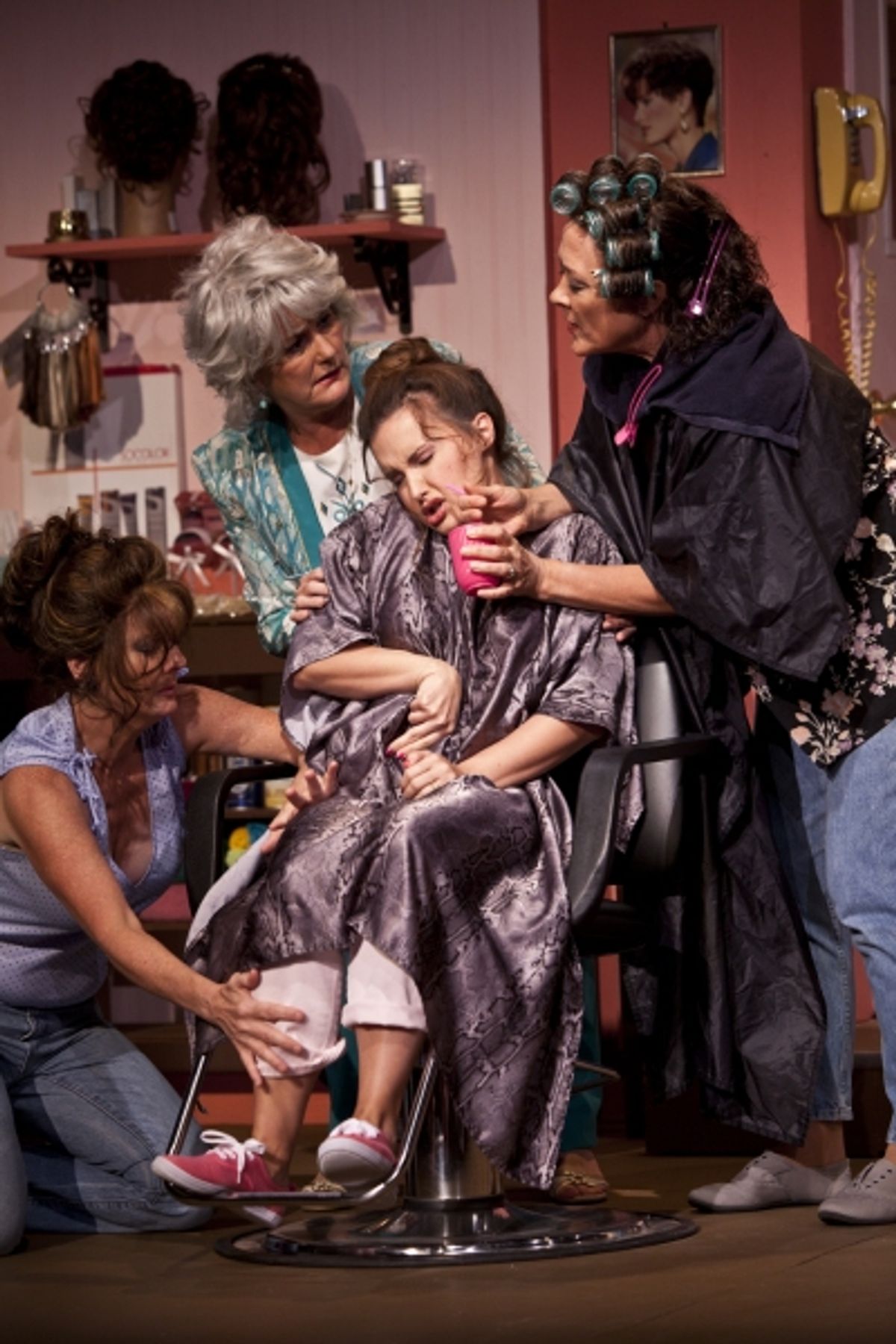 Ellen Dolan, Kate McCauley Hathaway, Meredith Riley Stewart and Karen Ziemba at 