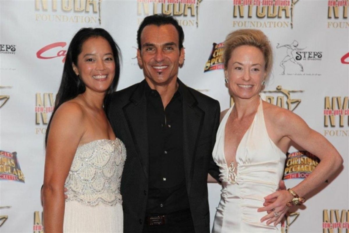 Honorary co-chair Cassandra Seidenfeld Lyster, Director  Joe Lanteri, Honorary co-chair Robin Cofer at 