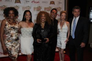 Adriane Lenox,  Cassandra Seidenfeld Lyster, Roberta Flack, Joe Lanteri, Robin Cofer, Photo
