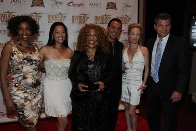 Adriane Lenox,  Cassandra Seidenfeld Lyster, Roberta Flack, Joe Lanteri, Robin Cofer, Photo