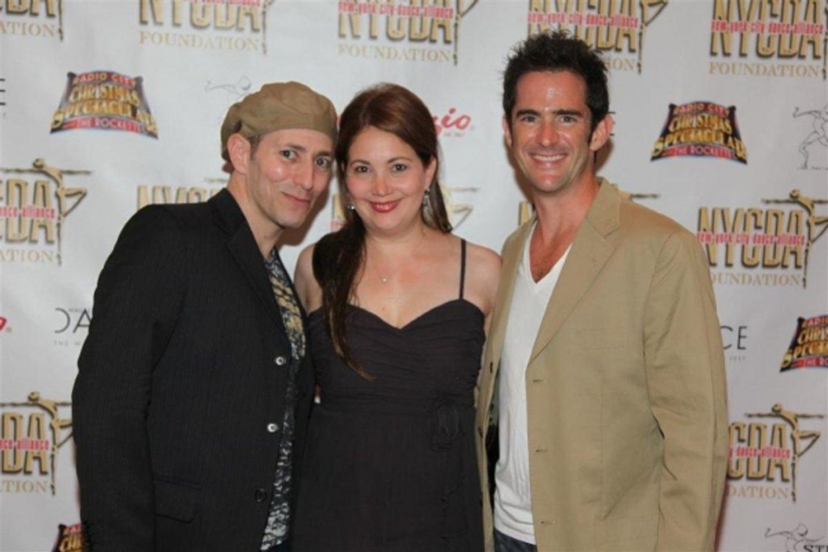 AC Ciulla, Lisa Danias, Andy Blankenbuehler at 